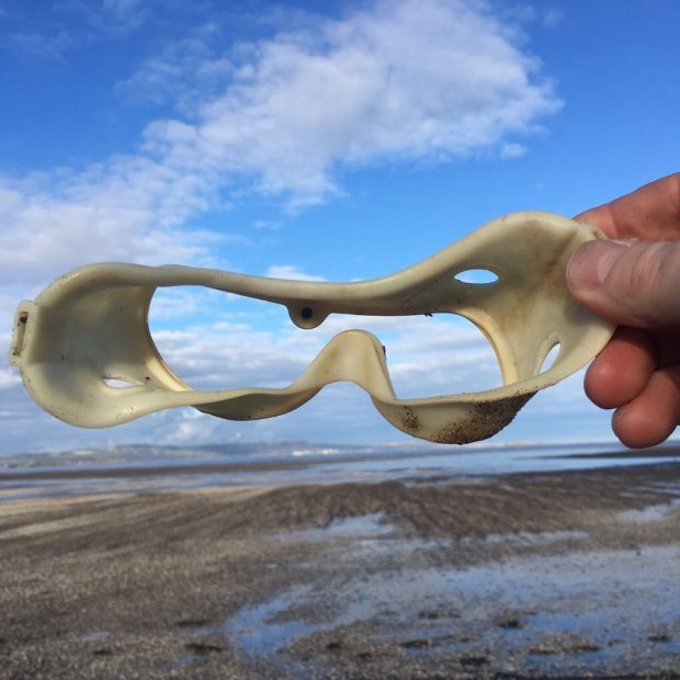 Shannon's sunday beachwalk finds. Edinburgh.