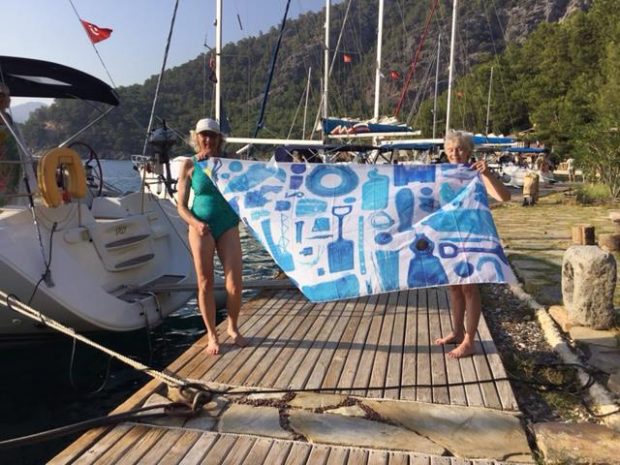 Sailing the OCEAN!to say no to a plastic sea!